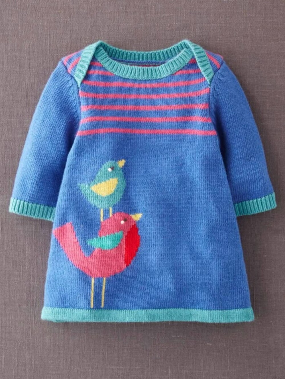 Boden Birds Knit Dress
